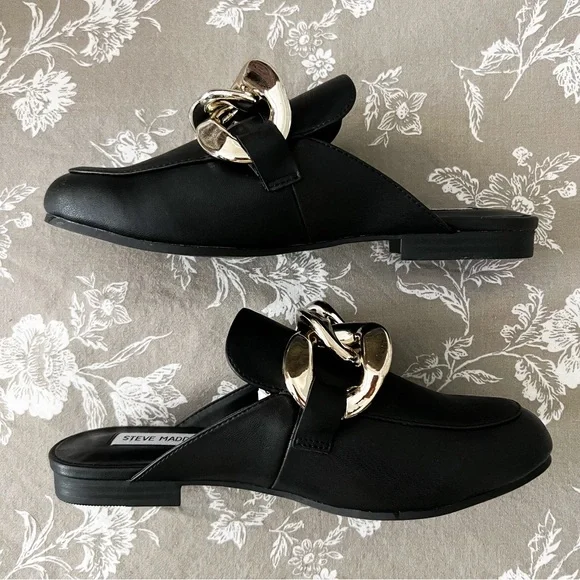 Steve Madden KIKI Mules - Black, Size 7.5 - Picture 7 of 11